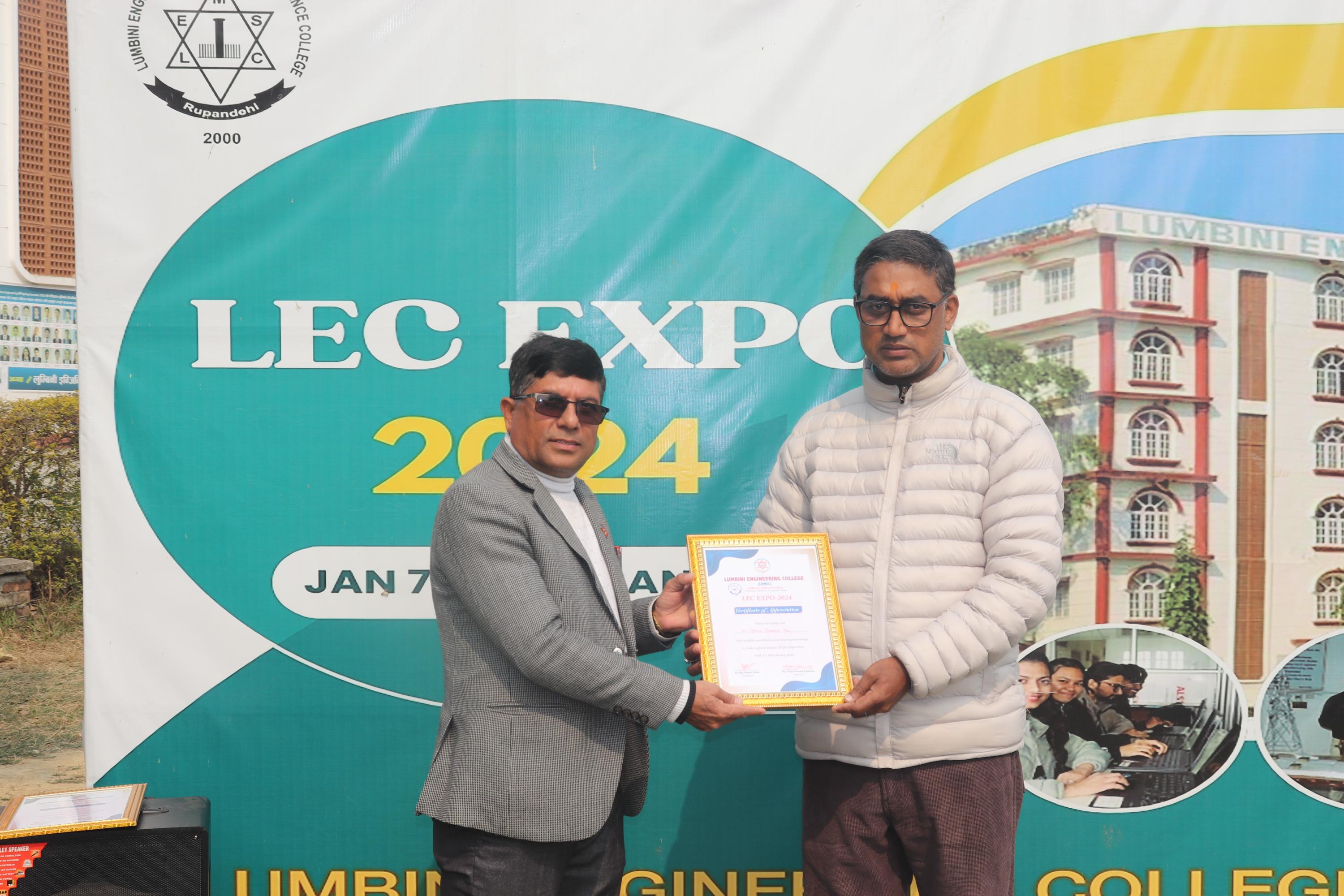 Prize Distribution of LEC Expo 2080